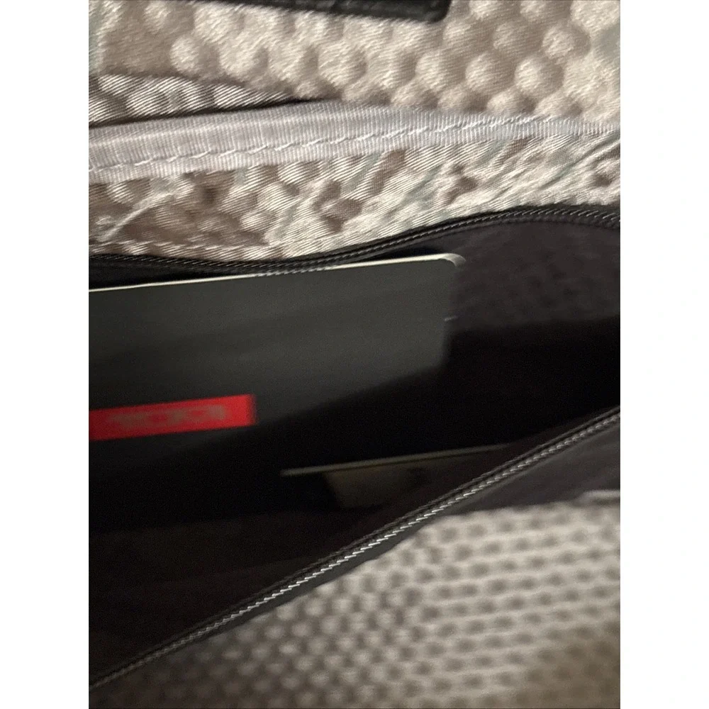Tumi Alpha Bravo Kelley Chest Sling Bag Black Ballistic Nylon 232399D